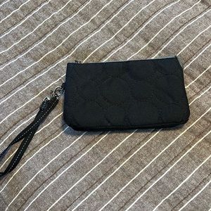 Black thirty one wristlet